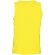 Майка мужская Justin 150, желтая (лимонная)