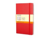 Записная книжка Moleskine Classic (в линейку) в твердой обложке, Pocket (9x14см), красный Записная книжка Moleskine Classic (в линейку) в твердой обложке, Pocket (9x14см), красный