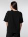 Футболка оверсайз женская Boxy Women, черная Футболка оверсайз женская Boxy Women, черная