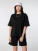 Футболка оверсайз женская Boxy Women, черная
