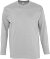 Футболка с длинным рукавом Monarch 150, серый меланж