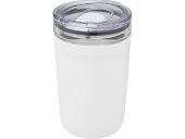 Bello, стеклянная кружка объемом 420 мл с внешней стенкой из переработанного пластика, белый Bello, стеклянная кружка объемом 420 мл с внешней стенкой из переработанного пластика, белый