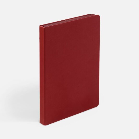 Ежедневник Shall, недатированный, красный