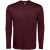 Футболка с длинным рукавом Monarch 150, бордовая