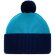 Шапка Snappy, бирюзовая с синим