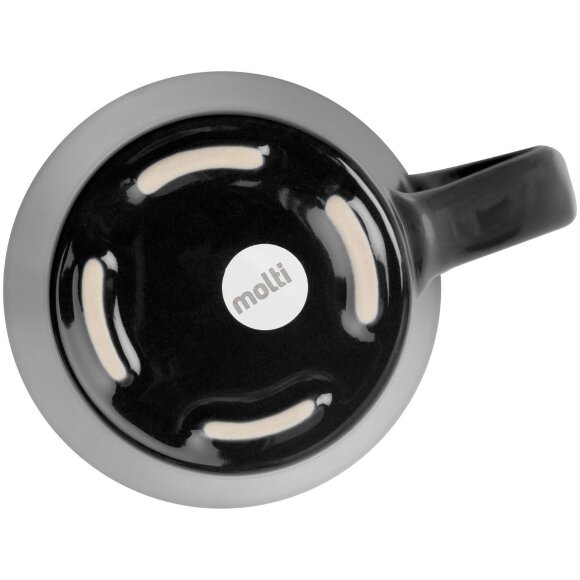 Кружка Modern Bell Classic, глянцевая, черная Кружка Modern Bell Classic, глянцевая, черная