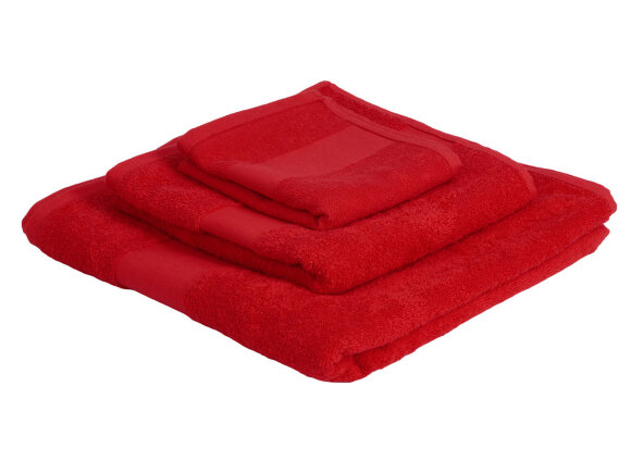 Полотенце Terry L, 450, красный Полотенце Terry L, 450, красный