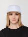 Бейсболка Snapback с прямым козырьком, белая Бейсболка Snapback с прямым козырьком, белая