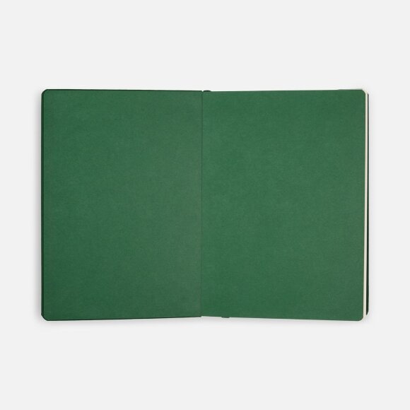 Ежедневник Shall, недатированный, зеленый