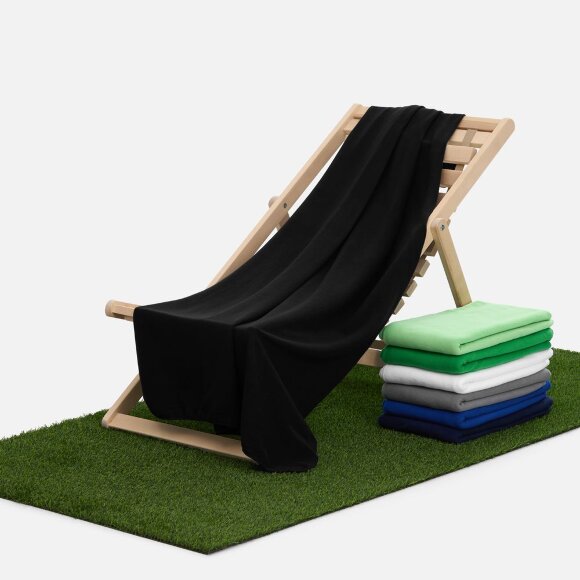 Флисовый плед Warm&Peace, черный Флисовый плед Warm&Peace, черный