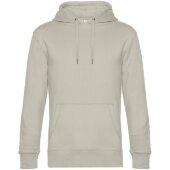 Толстовка с капюшоном унисекс King, дымчато-серая Толстовка с капюшоном унисекс King, дымчато-серая