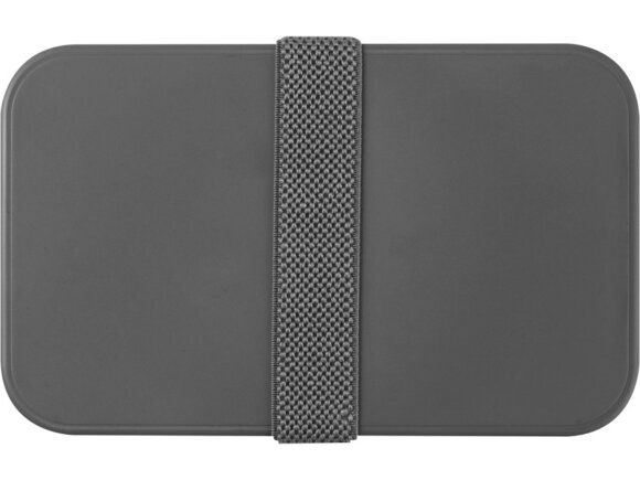 Двухслойный ланчбокс MIYO, серый/белый