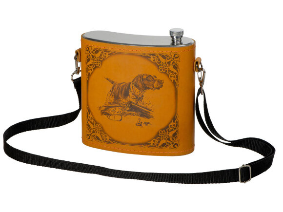 Фляга 510 (рыжая кожа), 1,5 л Фляга 510 (рыжая кожа), 1,5 л