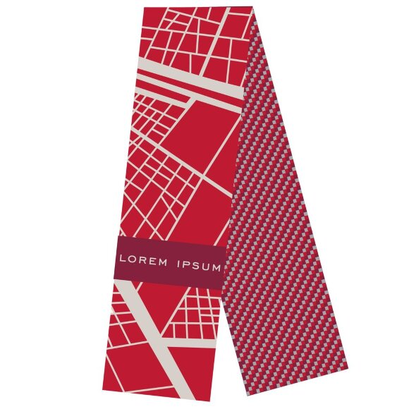 Шарф на заказ Tricksy Light, XL, акрил Шарф на заказ Tricksy Light, XL, акрил