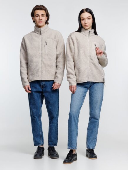 Куртка унисекс Fury, бежевая Куртка унисекс Fury, бежевая