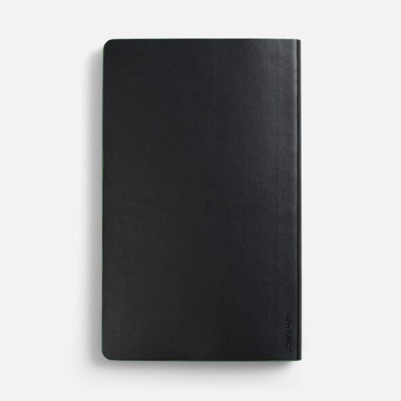 Ежедневник Trait, недатированный, черный с зеленым Ежедневник Trait, недатированный, черный с зеленым