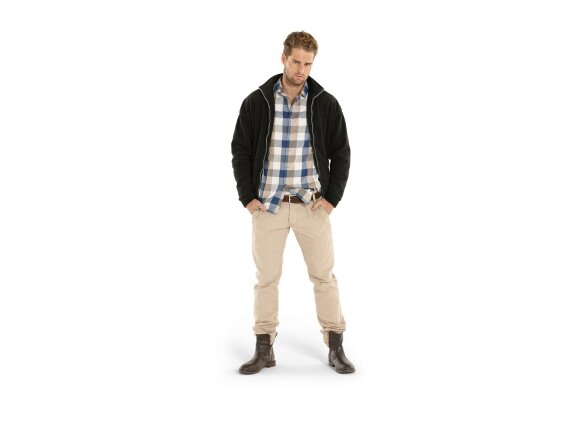 Куртка флисовая Nashville мужская, черный