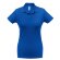 Рубашка поло женская ID.001 ярко-синяя