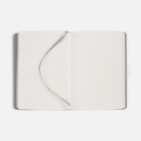 Ежедневник Shall, недатированный, серый