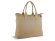 Сумка-шоппер BUGATTI Elsa, песочного цвета, воловья кожа/полиэстер, 46х11х31,5 см