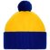 Шапка Snappy, желтая с синим