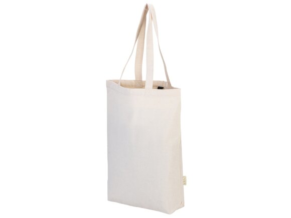 Сумка Fixy из переработанного хлопка с фиксирующей эластичной лентой, натуральный