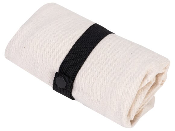 Сумка Fixy из переработанного хлопка с фиксирующей эластичной лентой, натуральный