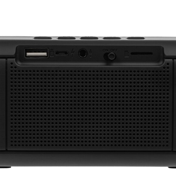 Беспроводная стереоколонка Uniscend Roombox, черная Беспроводная стереоколонка Uniscend Roombox, черная