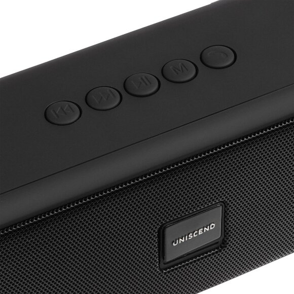 Беспроводная стереоколонка Uniscend Roombox, черная Беспроводная стереоколонка Uniscend Roombox, черная