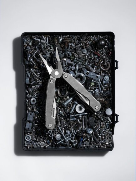 Мультиинструмент Vakwerk, серебристый