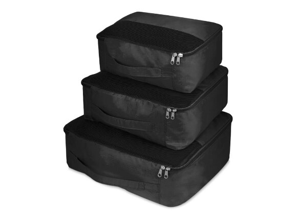 Комплект чехлов для путешествий Easy Traveller, черный Комплект чехлов для путешествий Easy Traveller, черный