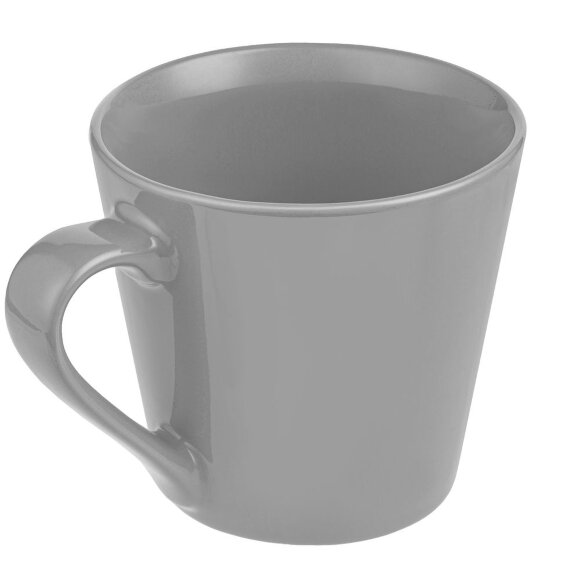 Кружка Modern Bell Classic, глянцевая, серая Кружка Modern Bell Classic, глянцевая, серая