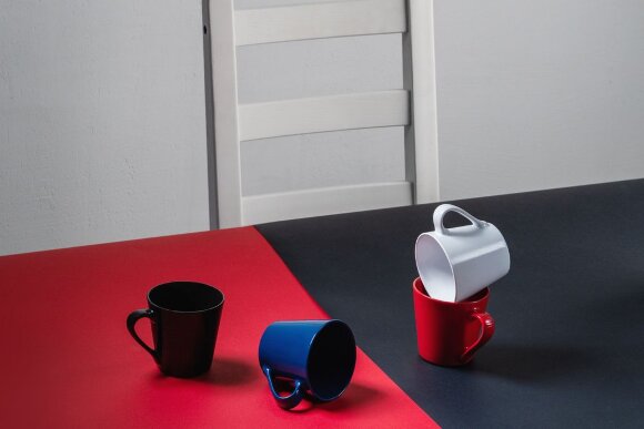 Кружка Modern Bell Classic, глянцевая, серая Кружка Modern Bell Classic, глянцевая, серая