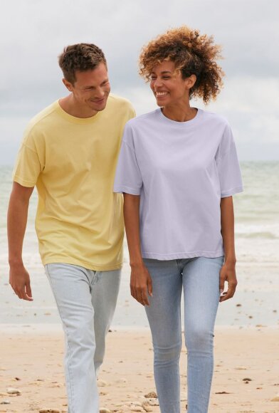 Футболка оверсайз женская Boxy Women, молочно-белая