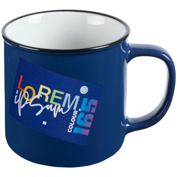 Наклейка тканевая Lunga, L, синяя Наклейка тканевая Lunga, L, синяя