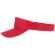 Козырек Active, красный с белым кантом Козырек Active, красный с белым кантом