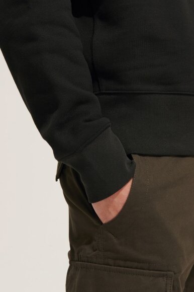 Свитшот унисекс Authentic, черный Свитшот унисекс Authentic, черный