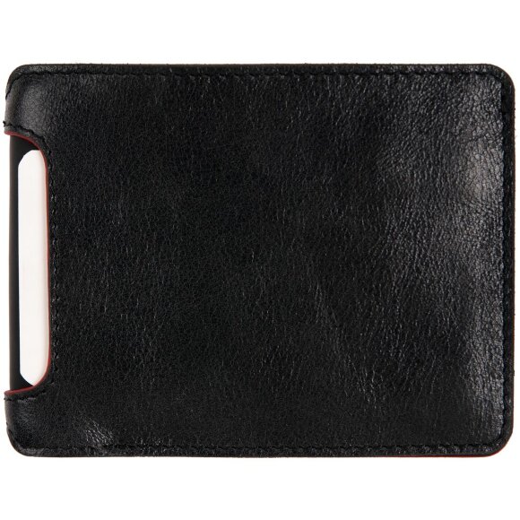 Портмоне Arrival, черное с красным Портмоне Arrival, черное с красным