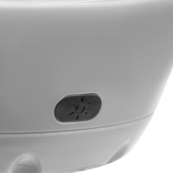 Бутылка для воды Torsta Light с колонкой и светильником, серая Бутылка для воды Torsta Light с колонкой и светильником, серая