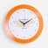 Часы настенные Vivid Large, оранжевые