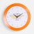 Часы настенные Vivid Large, оранжевые