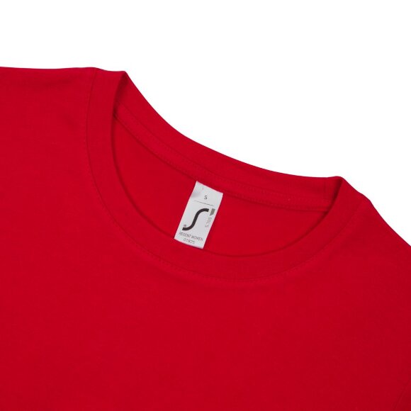 Футболка женская Regent Women, красная Футболка женская Regent Women, красная