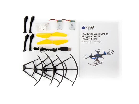Радиоуправляемый квадрокоптер HIPER FALCON X FPV Радиоуправляемый квадрокоптер HIPER FALCON X FPV