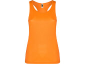 Топ спортивный Shura женский, неоновый оранжевый