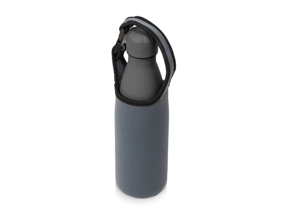 Чехол неопреновый Ferry для бутылки и термосов, серый Чехол неопреновый Ferry для бутылки и термосов, серый