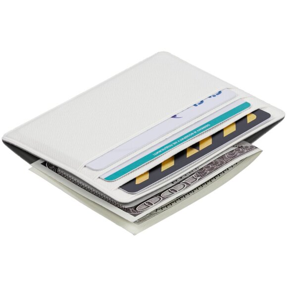Чехол для карточек Devon, белый Чехол для карточек Devon, белый