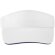 Козырек Active, белый с темно-синим кантом