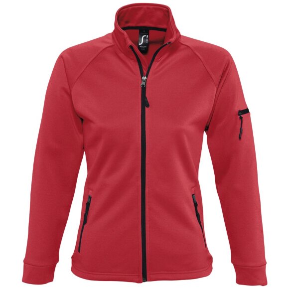 Куртка флисовая женская New Look Women 250, красная Куртка флисовая женская New Look Women 250, красная