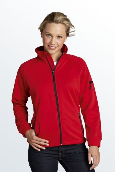 Куртка флисовая женская New Look Women 250, красная Куртка флисовая женская New Look Women 250, красная