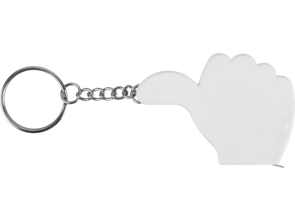 Брелок-рулетка, 1 м., белый Брелок-рулетка, 1 м., белый